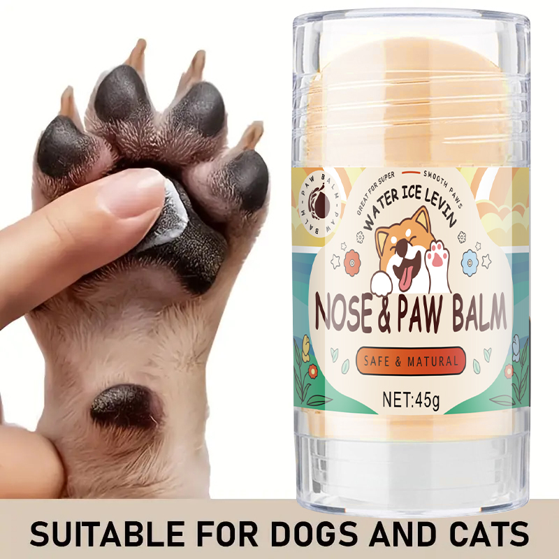 Shea Butter Raw - 45g Pet Paw Care Cream, enrichie