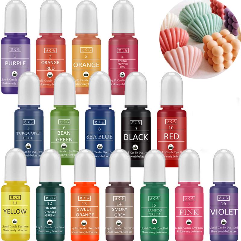 Soap Making Dye - 10 ml/bouteille cire de bougie Pigment