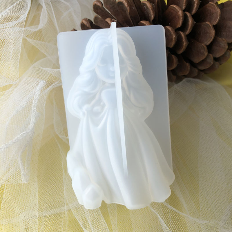 Soap Making Kits - Moule à bougie princesse 3D en