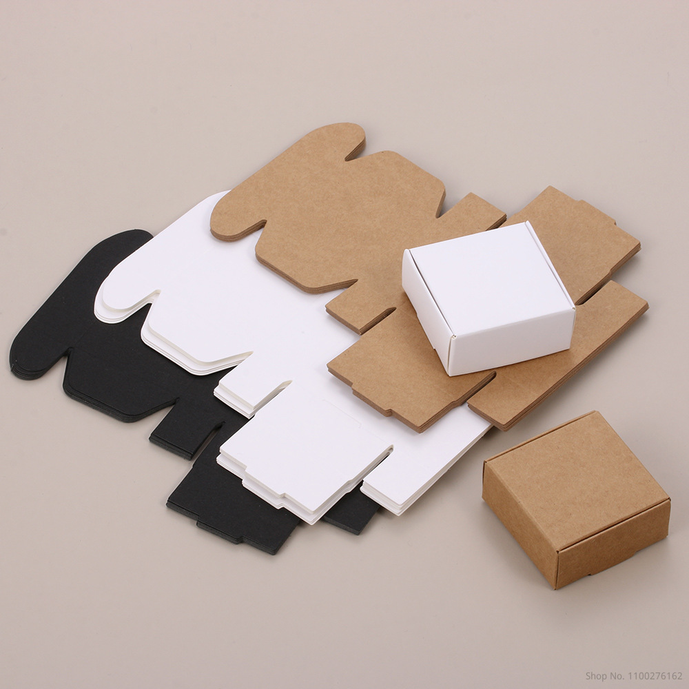 Soap Making Dye - 50 pièces/Carton Kraft noir blanc Carton