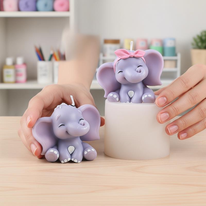 Soap Making Kits - Moule à bougie en silicone 3D