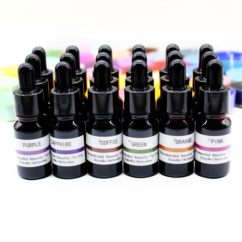 Soap Making Dye - Colorant liquide pour bougies 10 ml,