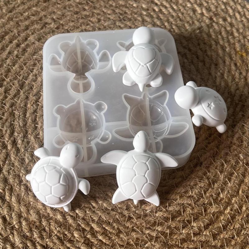 Soap Making Kits - Moules en silicone pour quatre tortues,