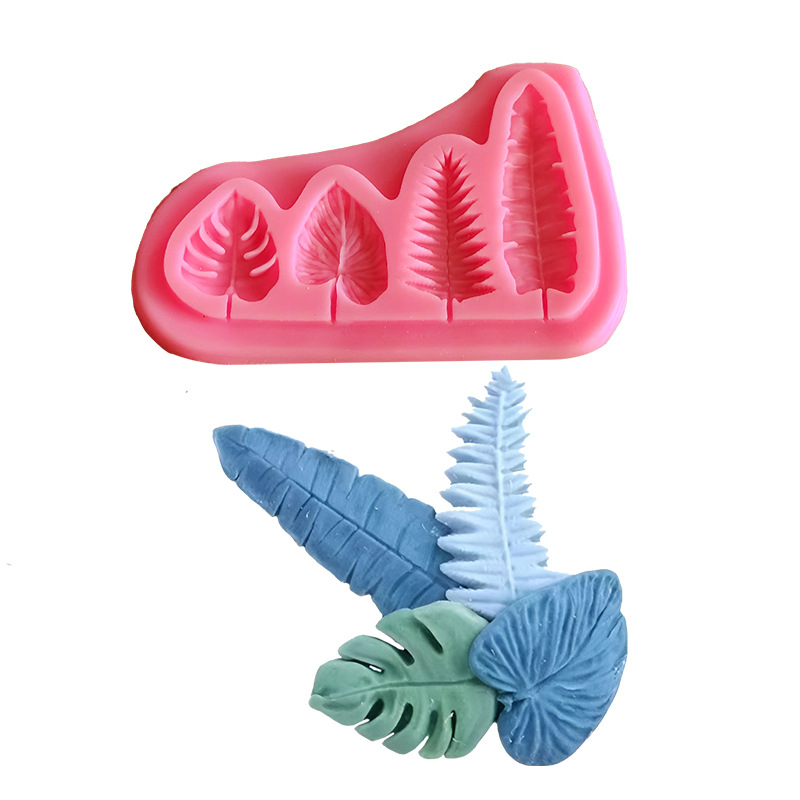 Soap Making Kits - Moules en Silicone feuilles de palmier