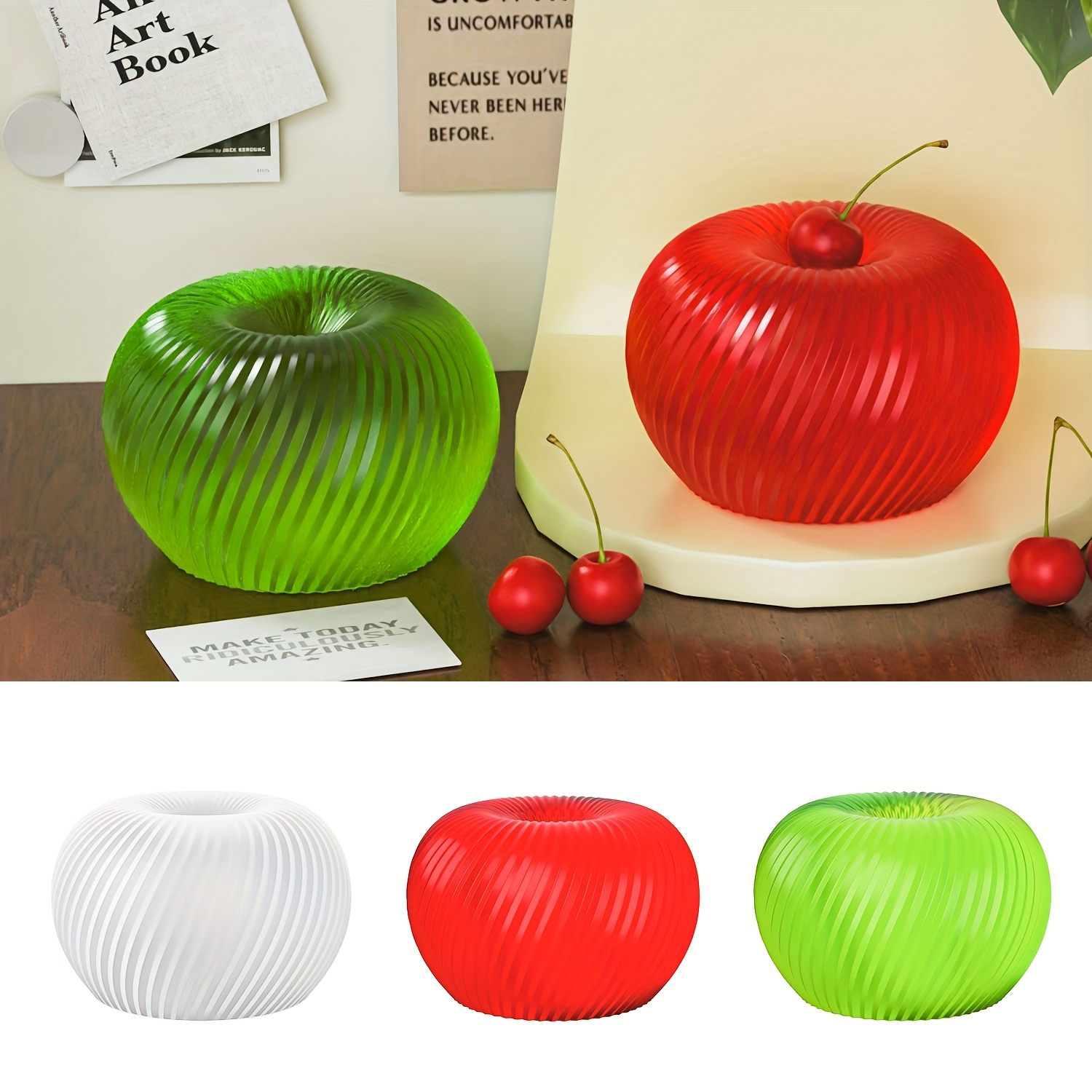 Soap Making Kits - Un moule en silicone rouge tendance