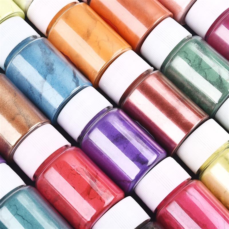 Soap Making Dye - 24 couleurs 10g miroir naturel Mica