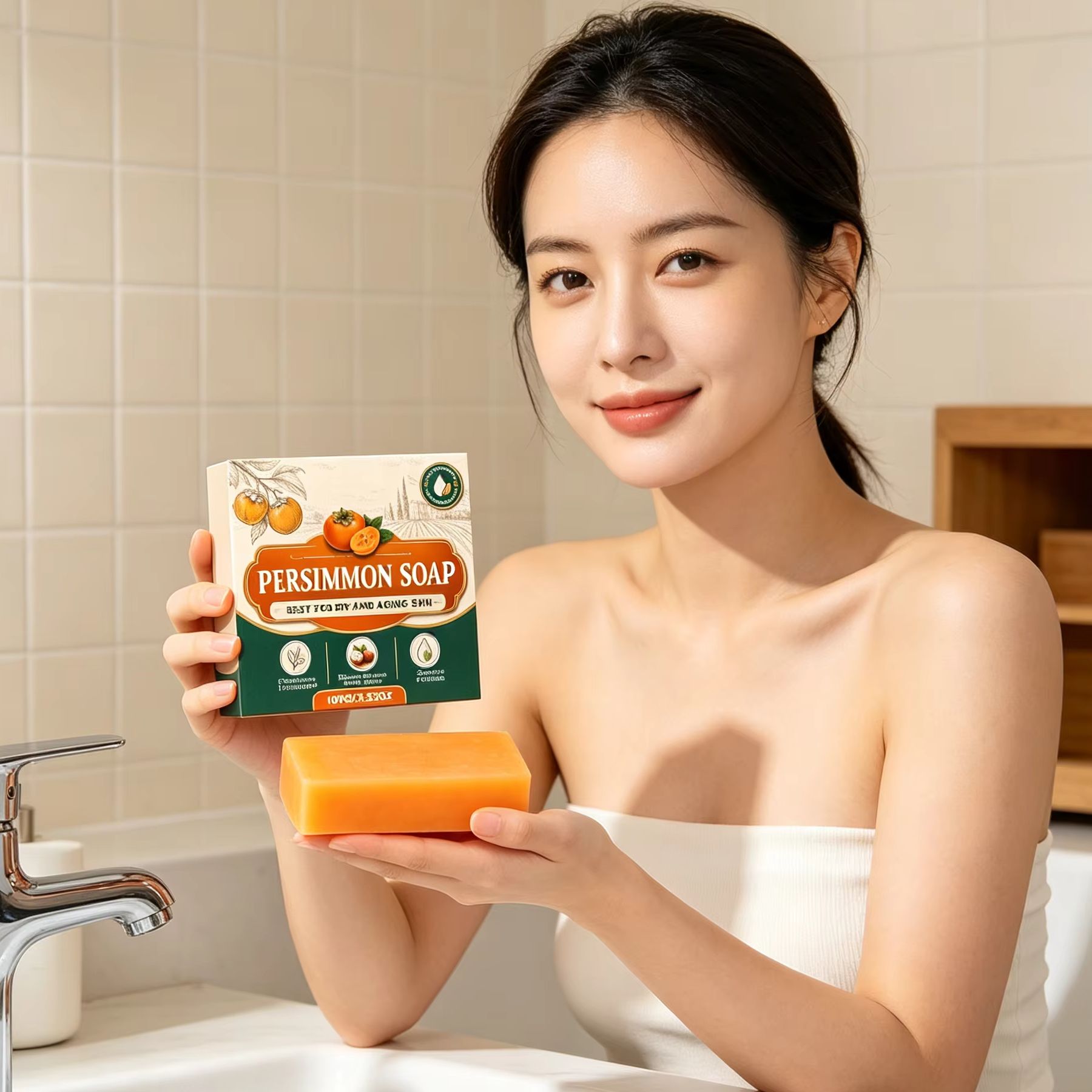 Savon au kaki pour éliminer le - Shea Butter Raw avis et prix
