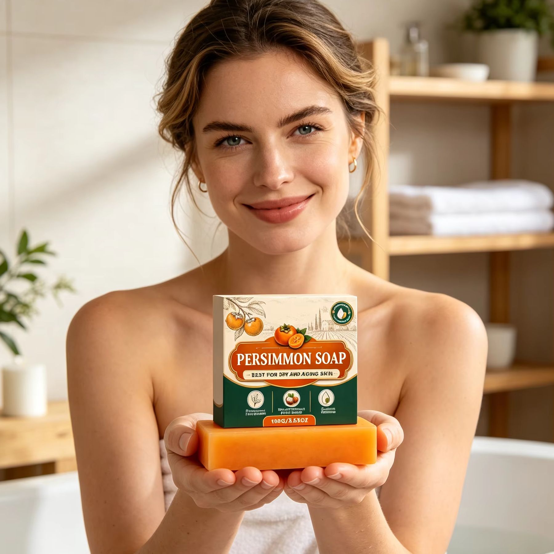 Savon au kaki pour éliminer le - Shea Butter Raw avis et prix