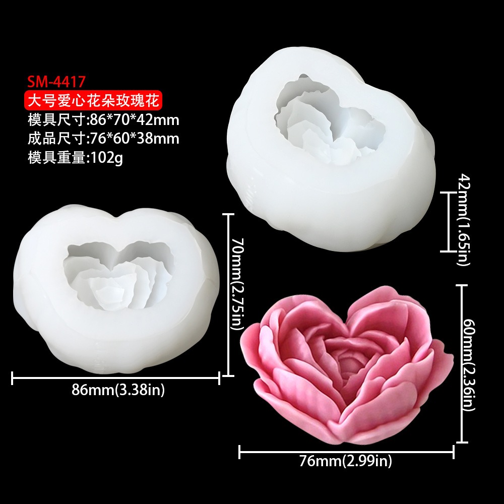 Moule en silicone 3D extra lar - Quality Soap Making Kit avis et prix