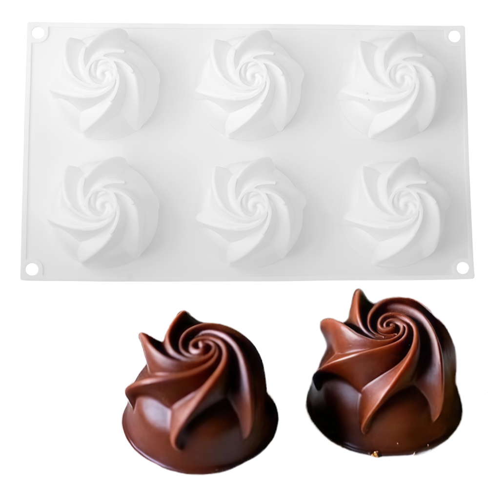 Moule en silicone 6 cavités mo - Soap Making Recipes avis et prix