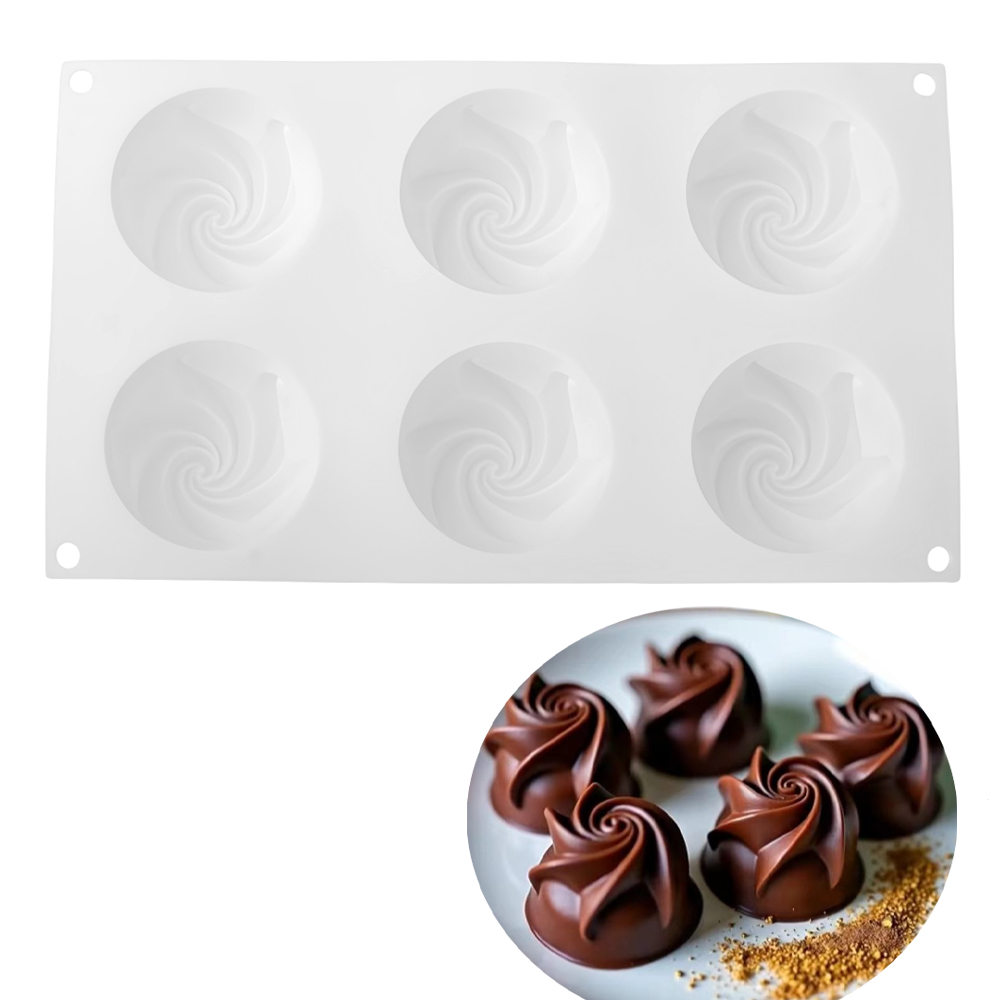 Moule en silicone 6 cavités mo - Soap Making Recipes avis et prix