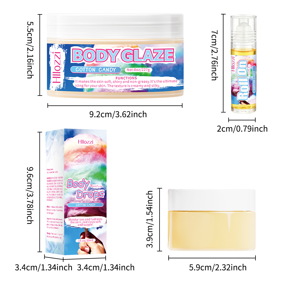 Ensemble Cotton Candy comprena - Shea Butter Raw avis et prix