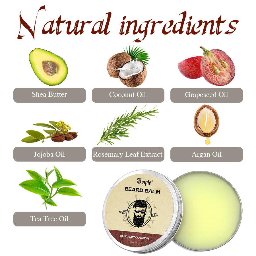 Baume à barbe au beurre de kar - Shea Butter Raw avis et prix