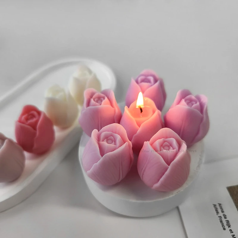 Moule à bougie tulipe 3D, fait - Soap Making Recipes avis et prix