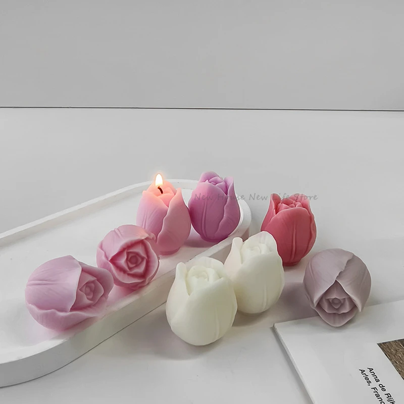 Moule à bougie tulipe 3D, fait - Soap Making Recipes avis et prix