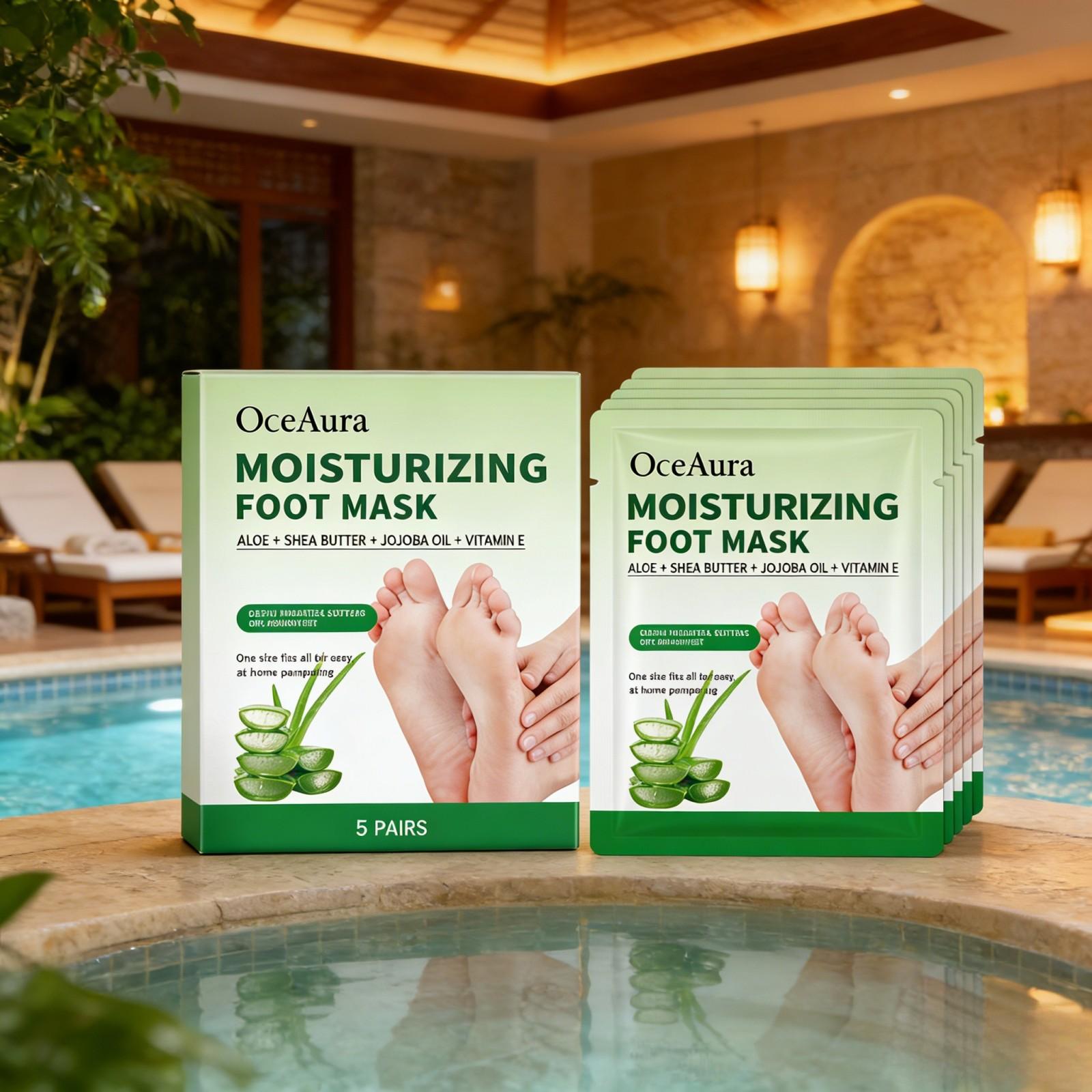 Masque hydratant pour les pied - Shea Butter Raw avis et prix