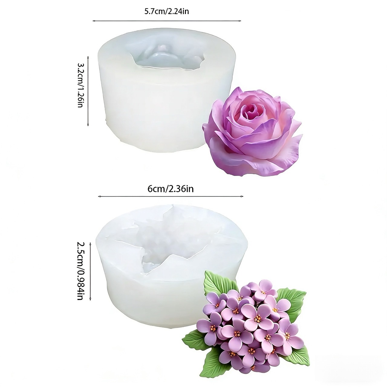 2 morceaux de moules en silico - Soap Making Recipes avis et prix