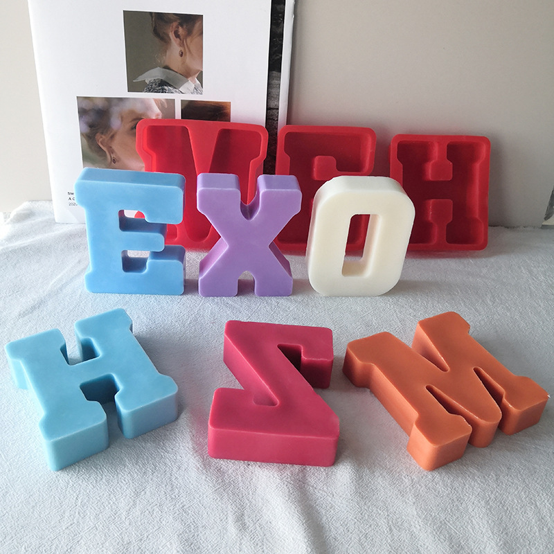 Moule en silicone 26 lettres m - Soap Making Recipes avis et prix